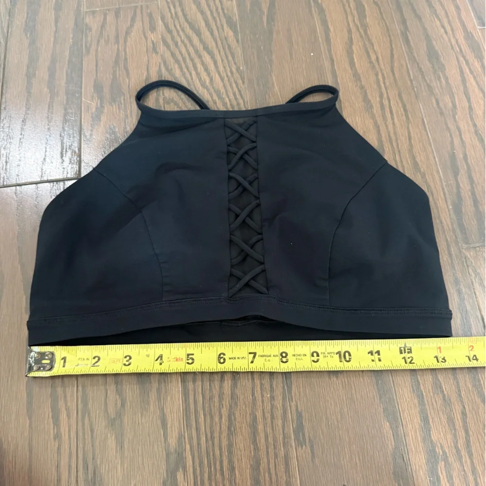 LULULEMON Shoreline Blck Swim Top